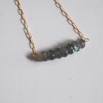 Gorgeous Blue Flashy Labradorite Necklace With..
